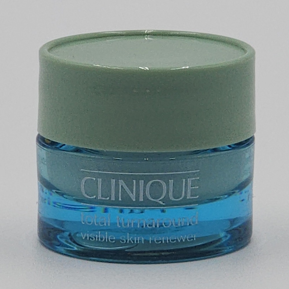 Clinique Total Turnaround Visible Skin Renewer Cream .21 oz New Deluxe Sample